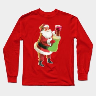 Santa Cold One Long Sleeve T-Shirt